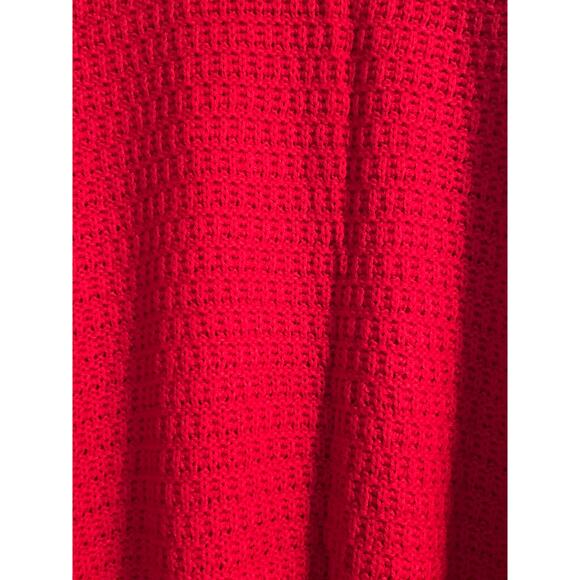 NWT Old Navy Plus Size Women's Red Sweater Tunic Length Size 4X - Picture 4 of 8